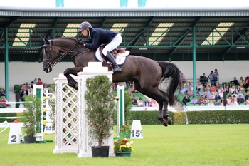James Wilson triumphs in the International Stairway at the Great Yorkshire Show